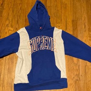 Supreme arc logo hoodie